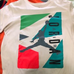 Air Jordan Graphic Tee - Medium, white